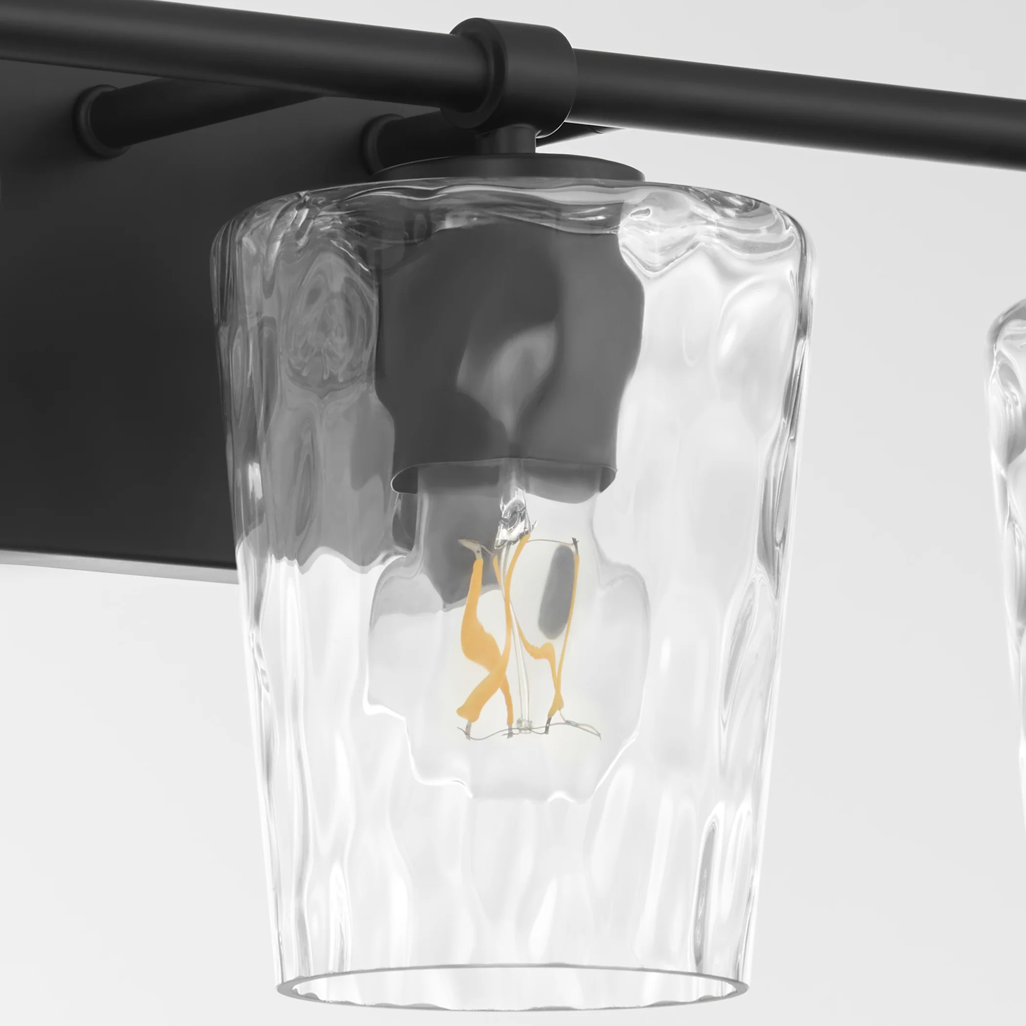 Goodwin 3-light Bath Vanity Light Matte Black - Image 4