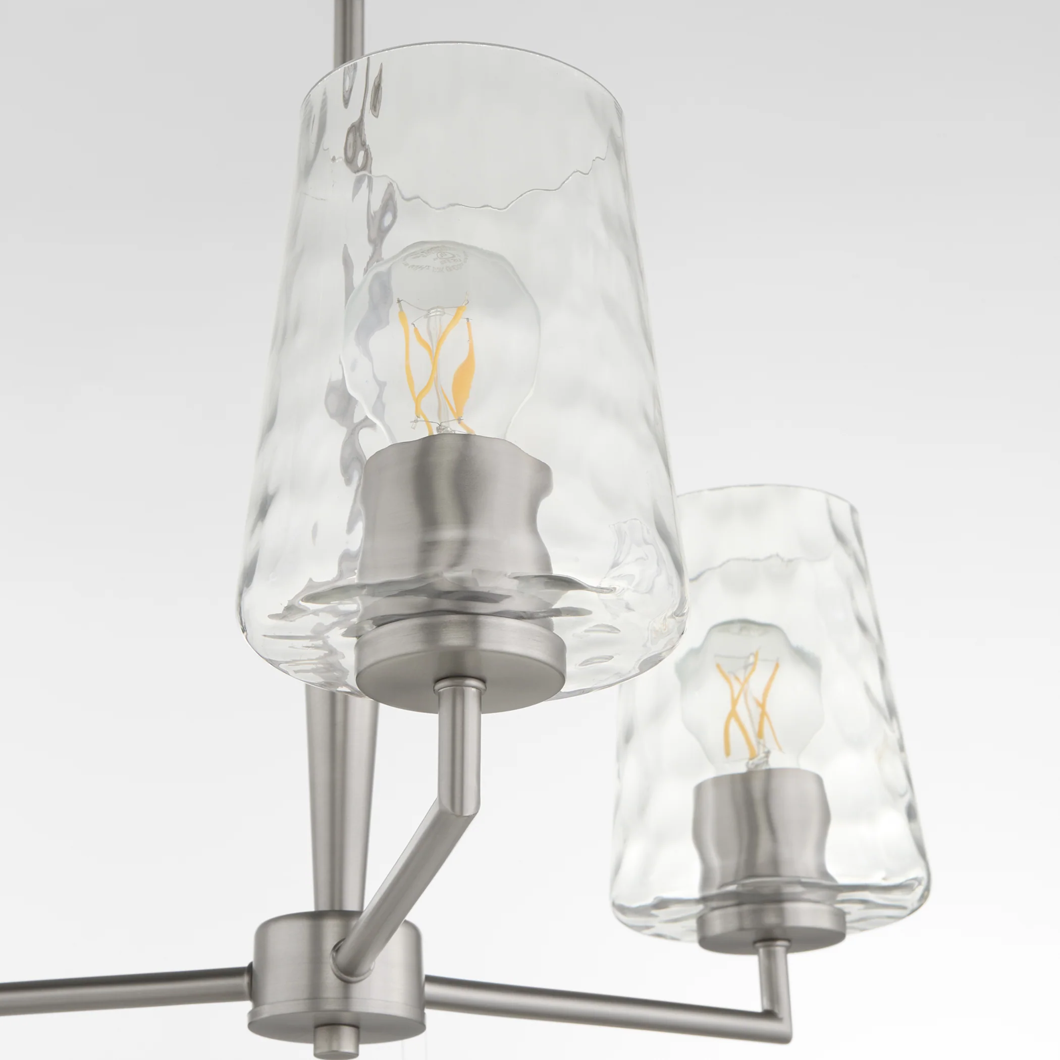 Goodwin 3-light Chandelier Satin Nickel - Image 3