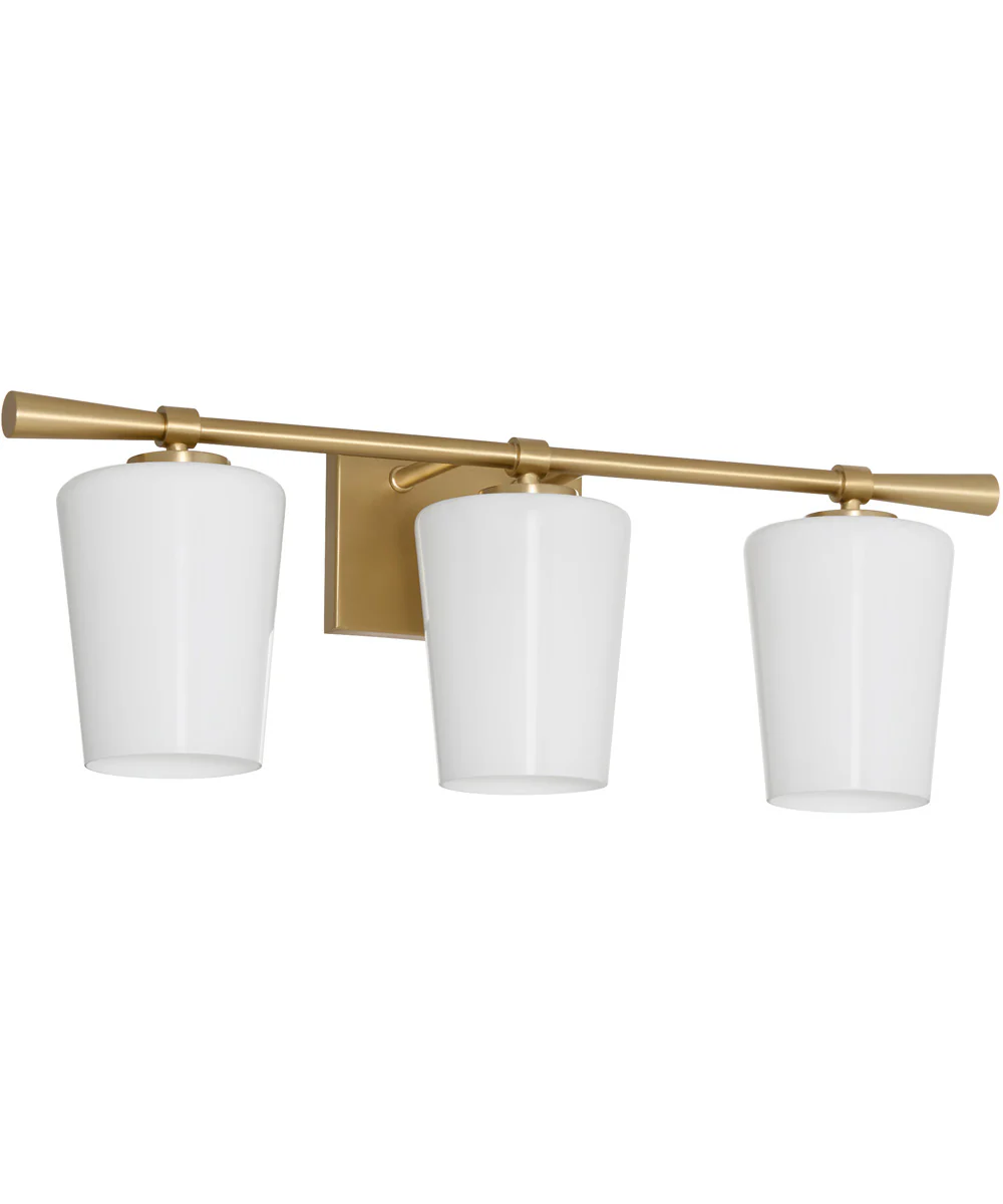 Goodwin Bath Vanity Light Aged Brass