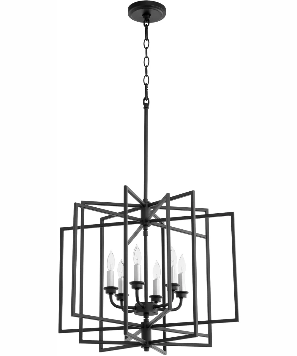 Hammond 6-light Pendant Textured Black - Image 4
