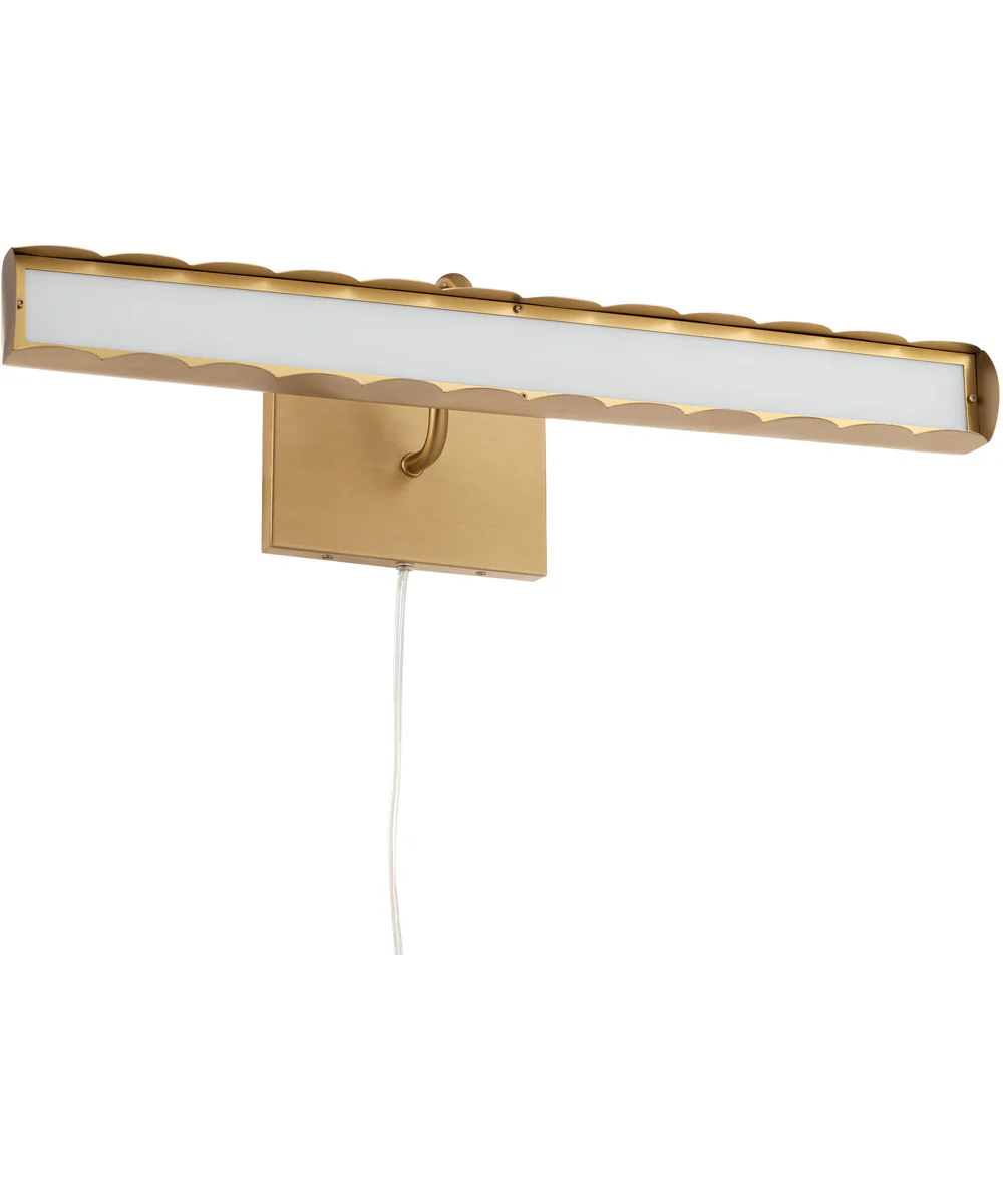 Karnes Wall Mount Light Fixture Aged Brass - Image 3