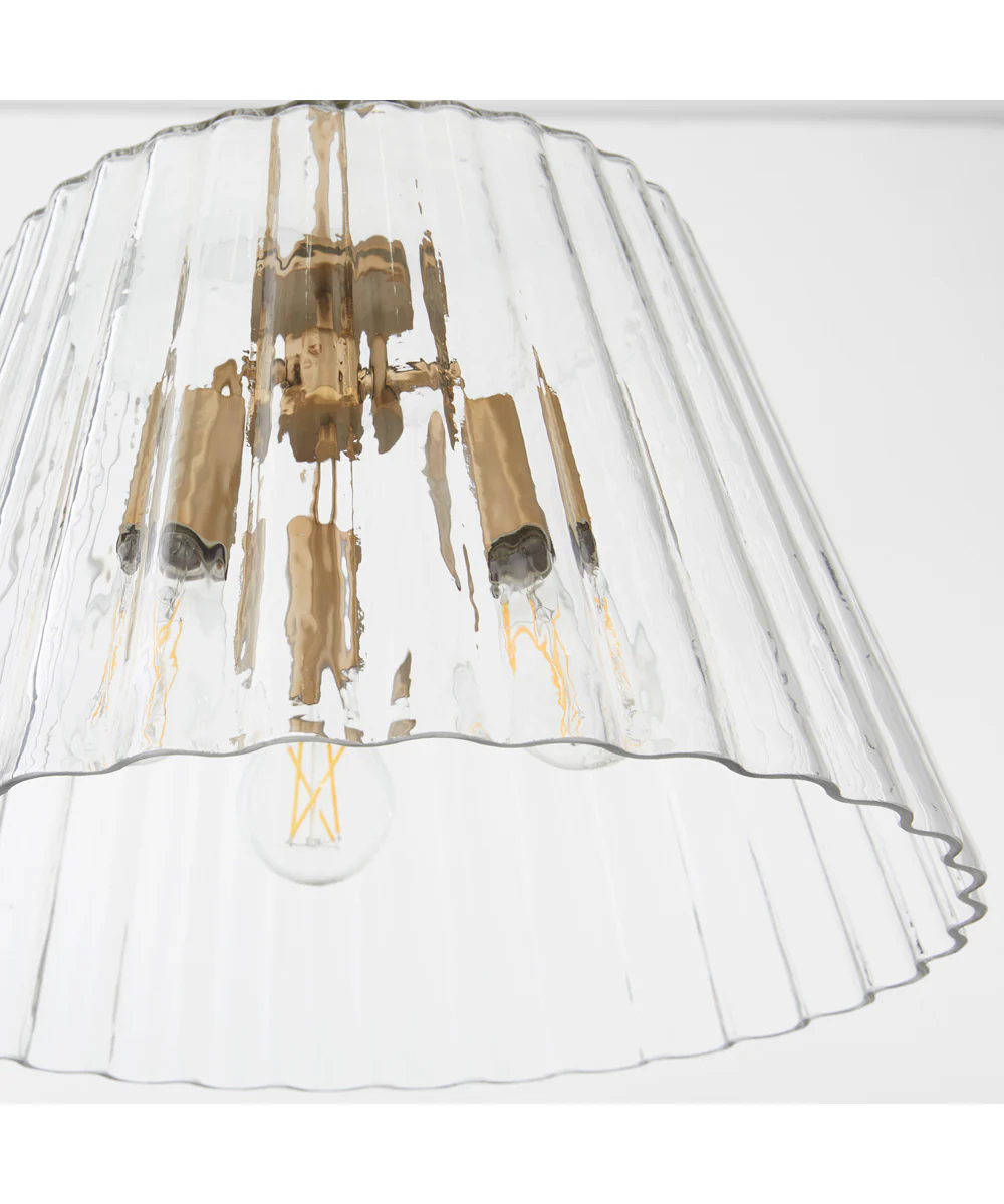 Lawton 3-light Pendant Brushed Brass - Image 3