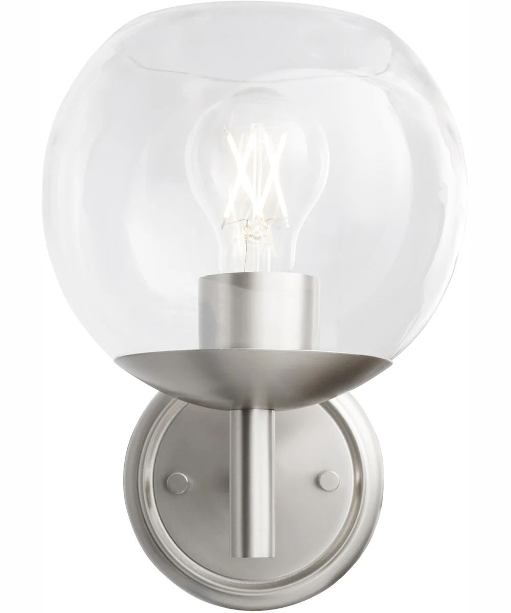 Lyon 1-light Wall Mount Light Fixture Satin Nickel - Image 3