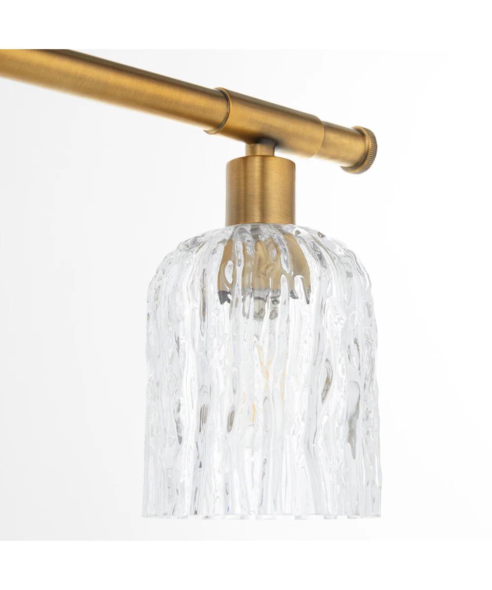 Meriam 3-light Bath Vanity Light Brushed Brass - Image 3