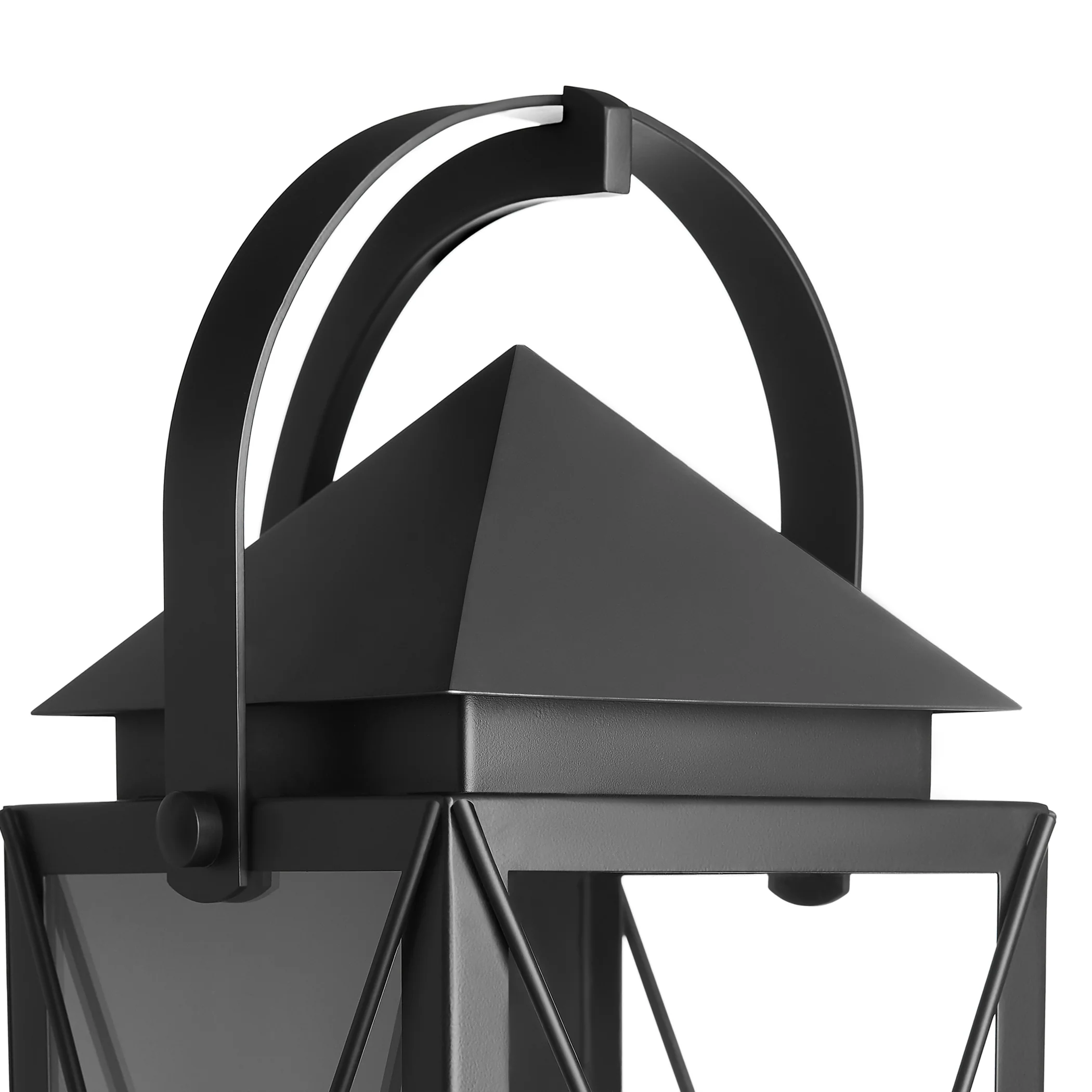 Mystic 3-light Outdoor Wall Lantern Matte Black - Image 3