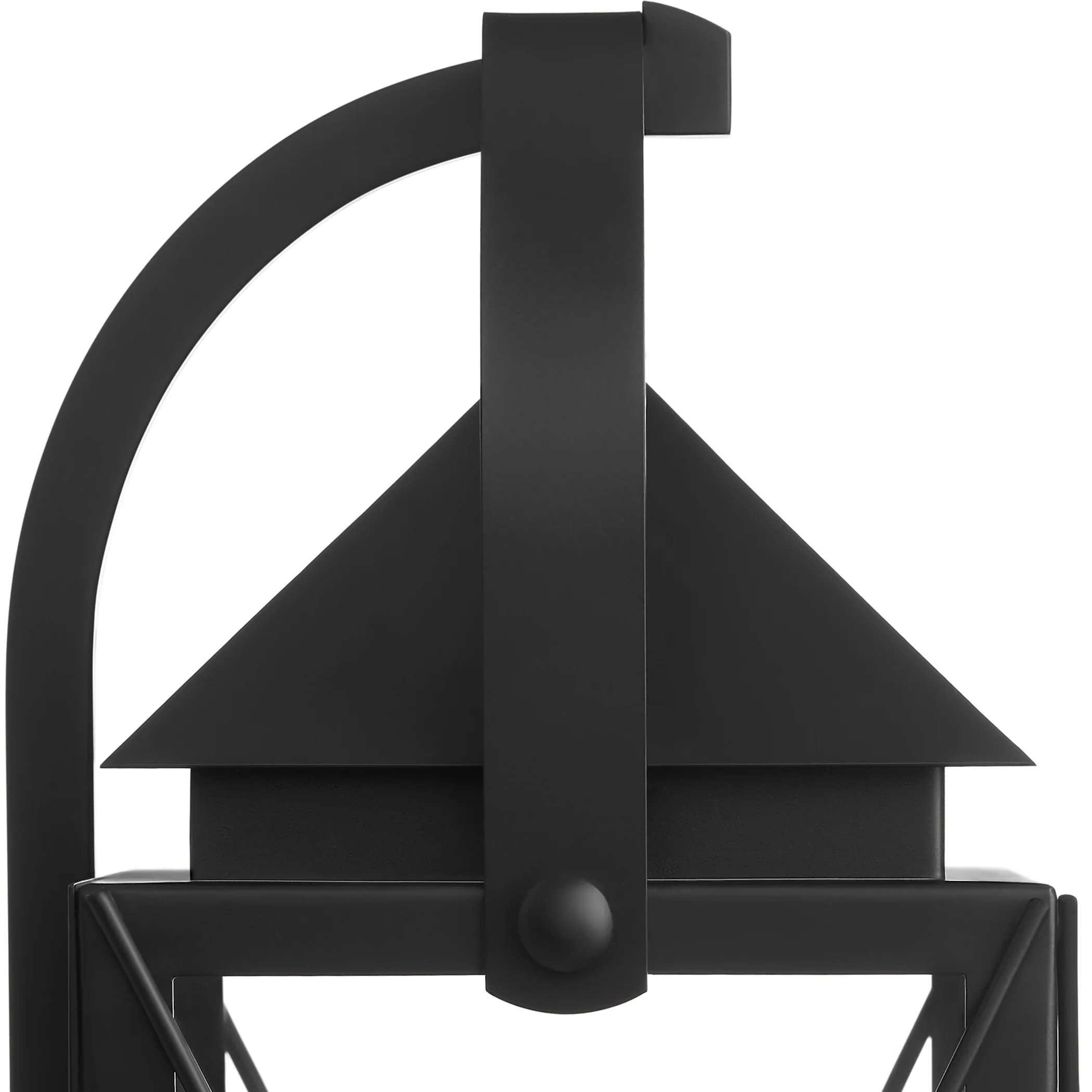 Mystic 3-light Outdoor Wall Lantern Matte Black - Image 4
