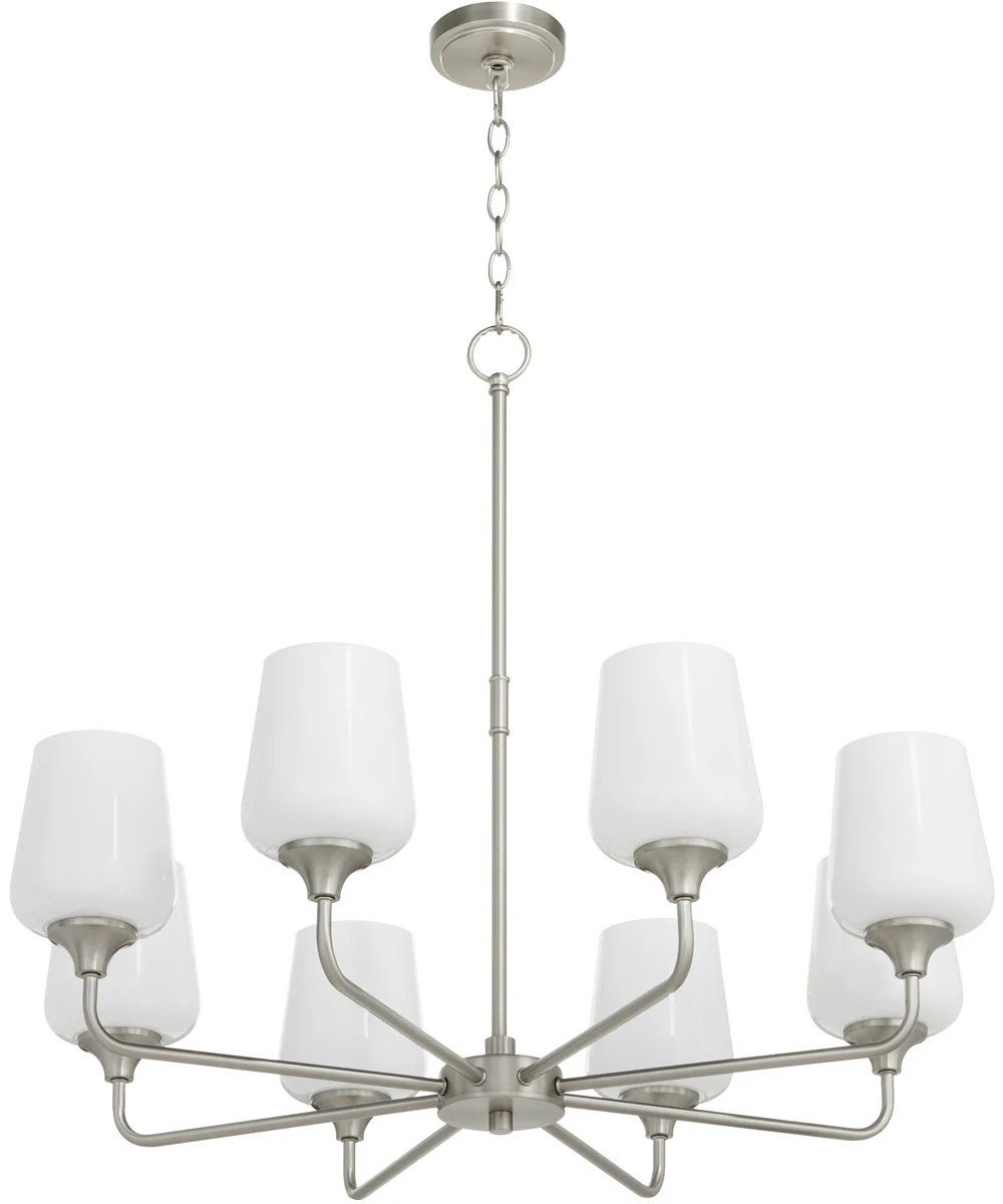 Raymond Chandelier Satin Nickel