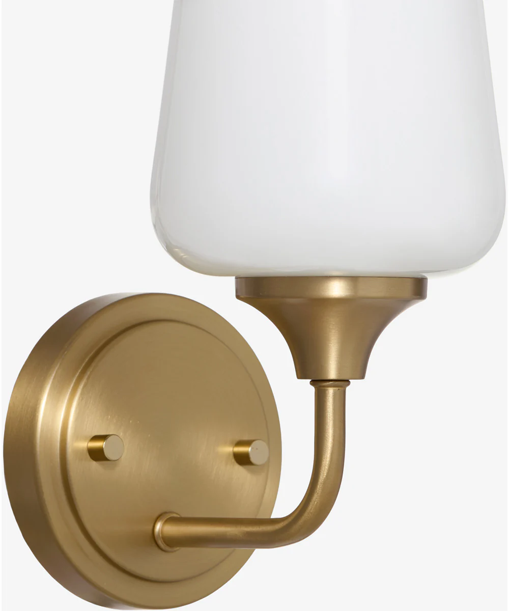 Raymond Wall Mount Light Fixture Aged Brass - Image 3
