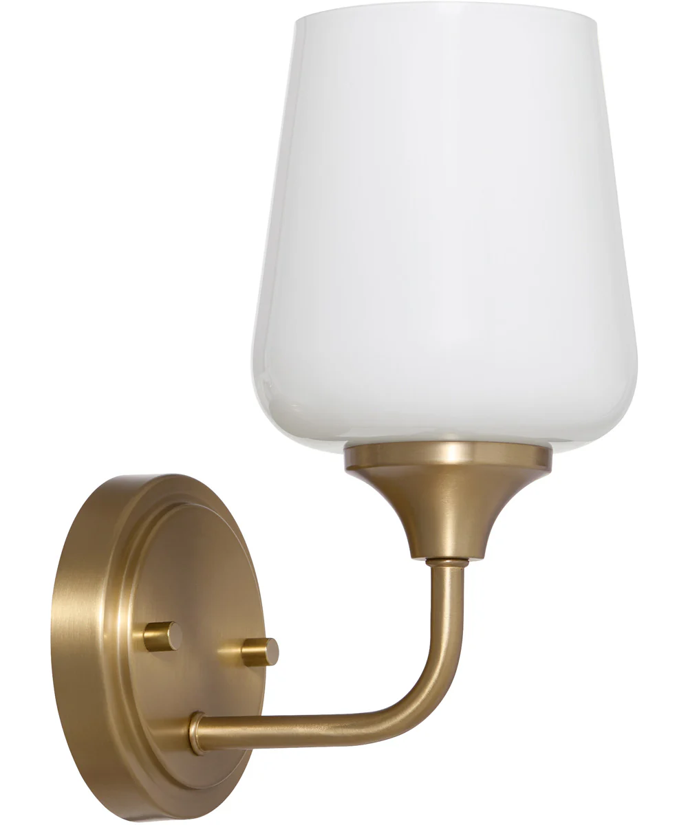 Raymond Wall Mount Light Fixture Aged Brass - Image 4
