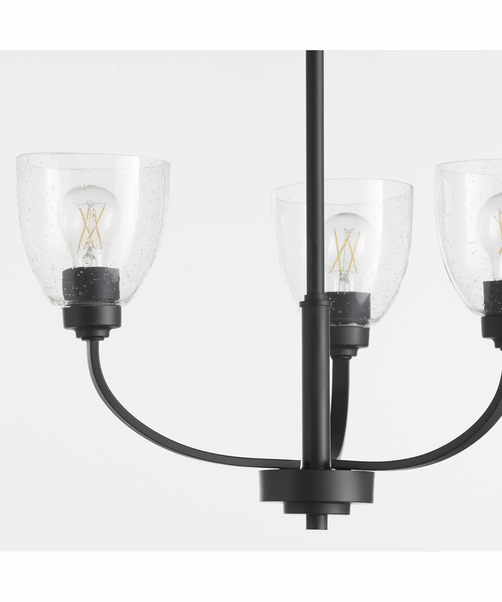 Reyes 3-light Chandelier Textured Black - Image 5