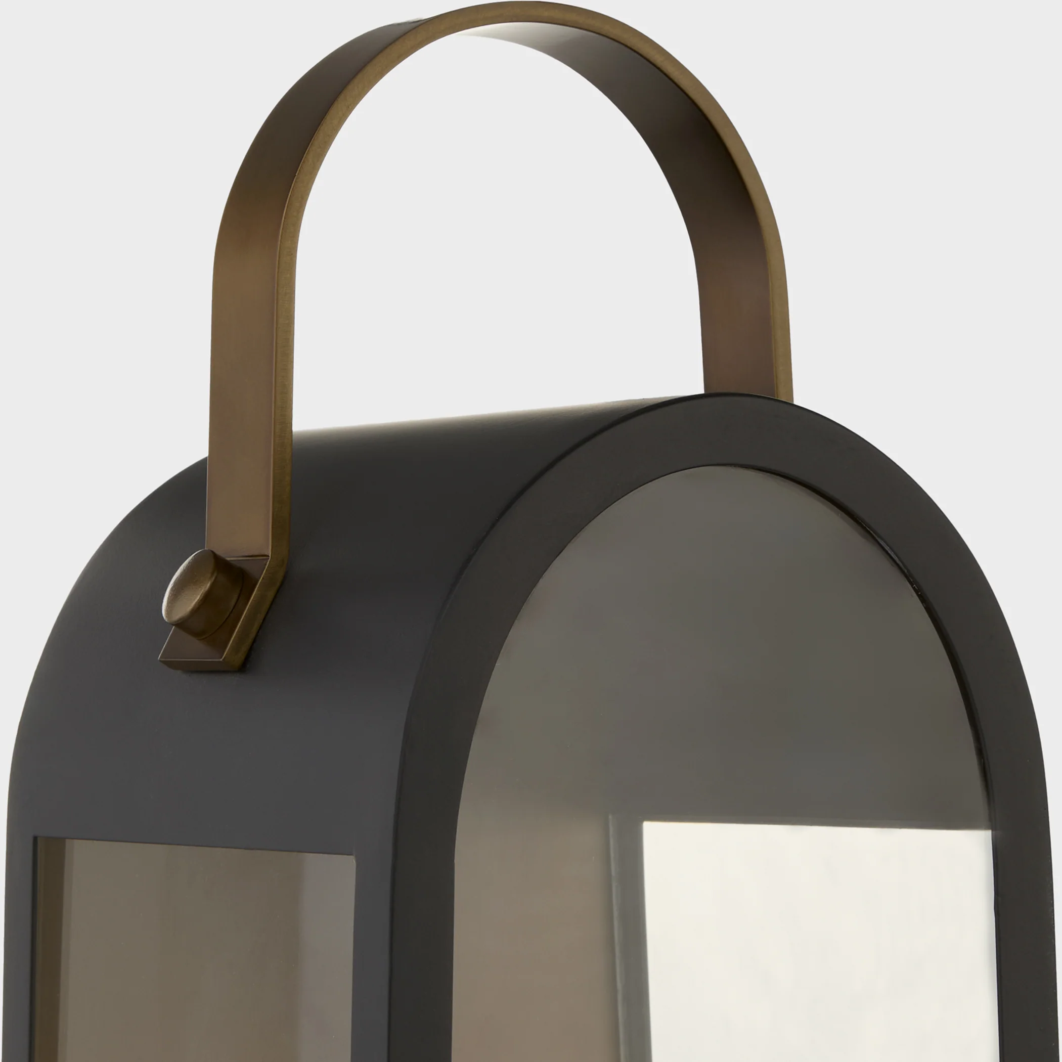 Rossi 2-light Wall Mount Light Fixture Matte Black w/ Aged Copper - Image 4