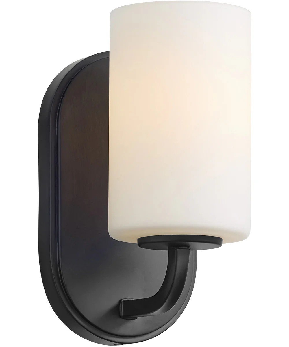 Rutherford 1-light Wall Mount Light Fixture Matte Black - Image 2