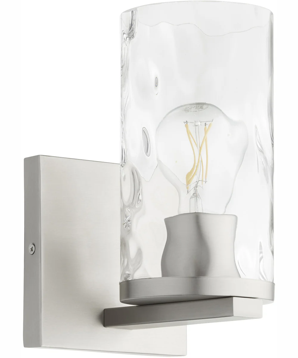 Steinway 1-light Wall Mount Light Fixture Satin Nickel