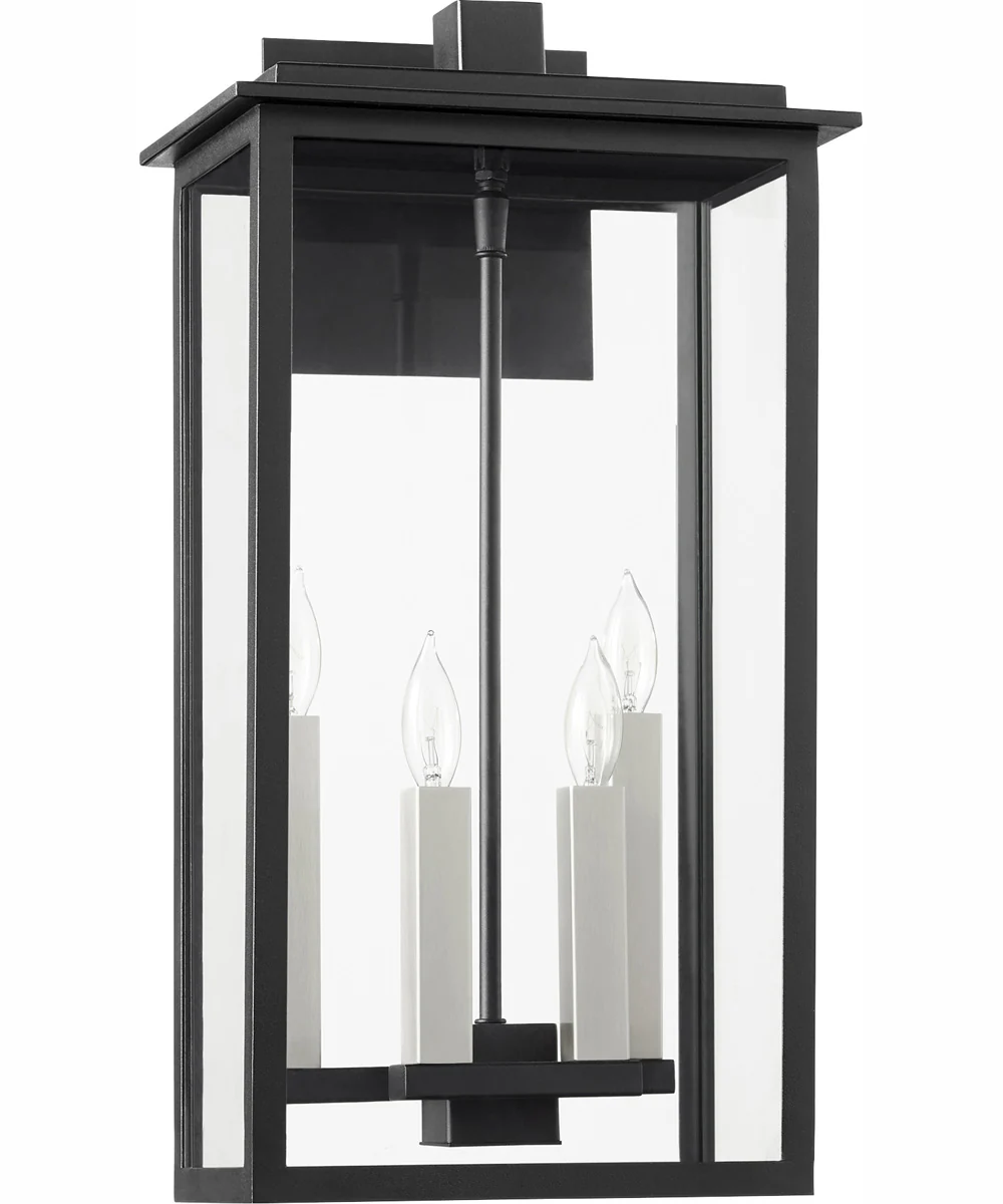 Westerly 4-light Wall Mount Light Fixture Textured Black - Image 3