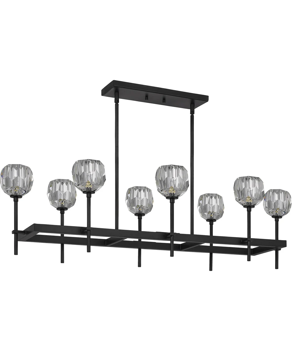 Regalia 8-light Island Light Matte Black - Image 3