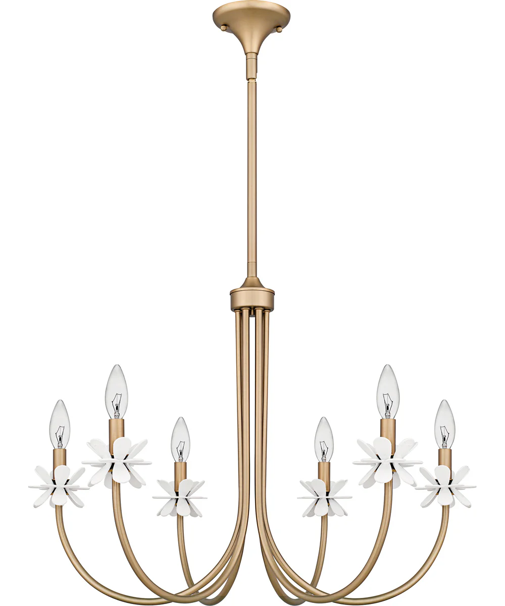 Remy 6-light Chandelier Bronze Gold - Image 2