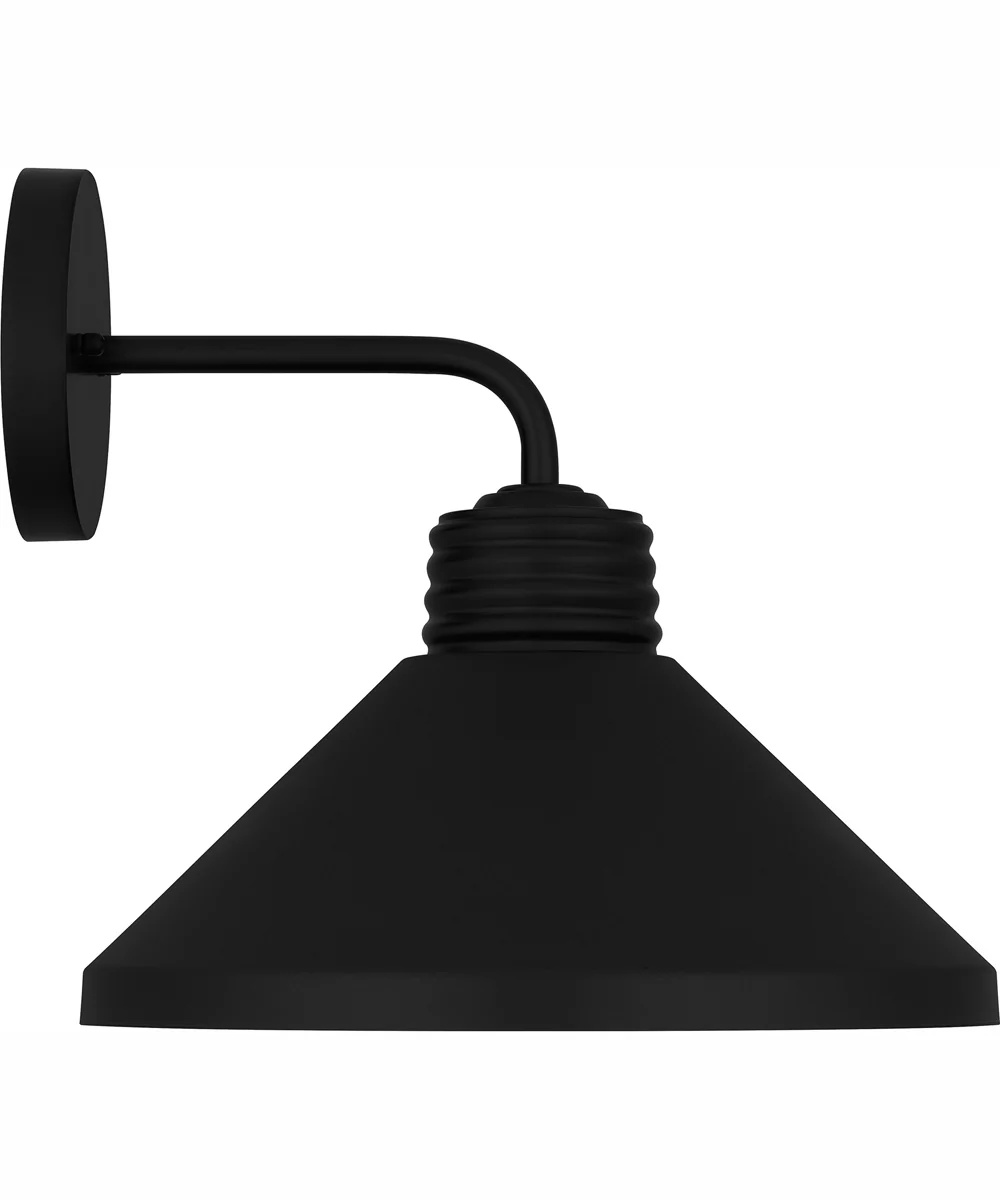 Rencher Large 1-light Outdoor Wall Light Coastal Armour Aluminum Matte Black - Image 5