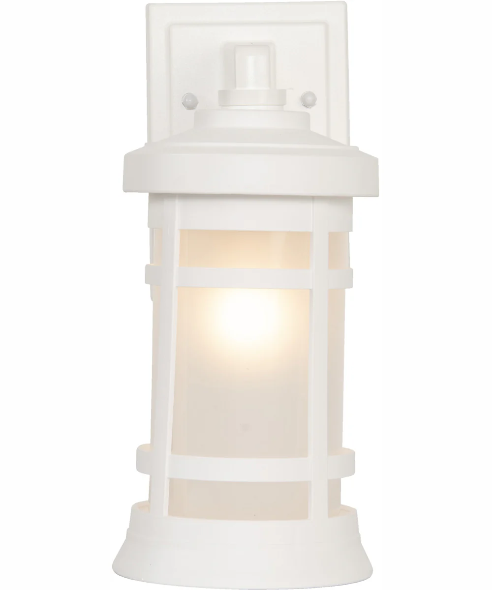 Resilience Lanterns 1-Light Outdoor Wall Lantern Matte White - Image 4
