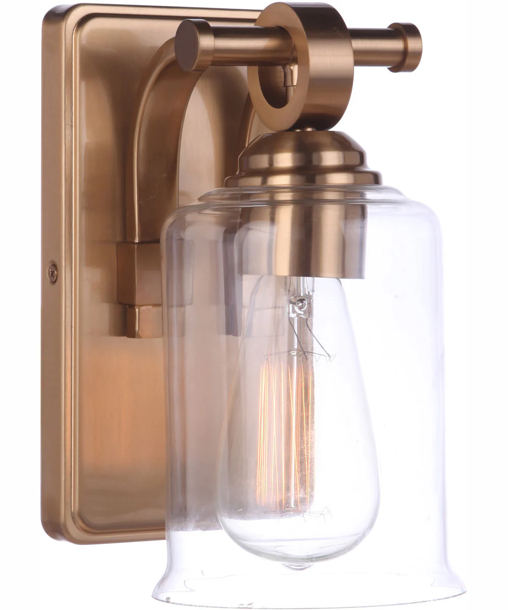 Romero 1-Light Wall Sconce Satin Brass - Image 2