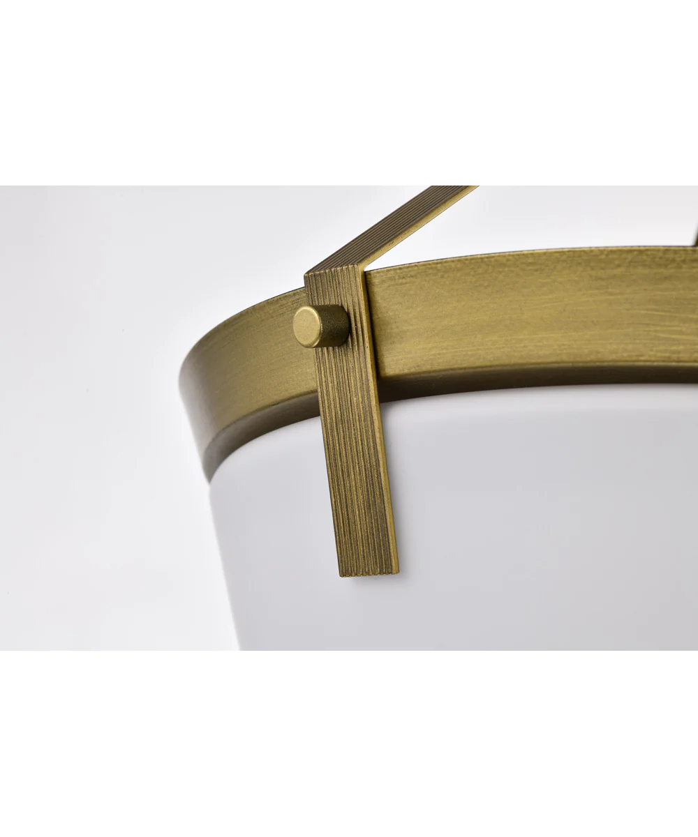 Rowen 3-Light Close-to-Ceiling Natural Brass - Image 10