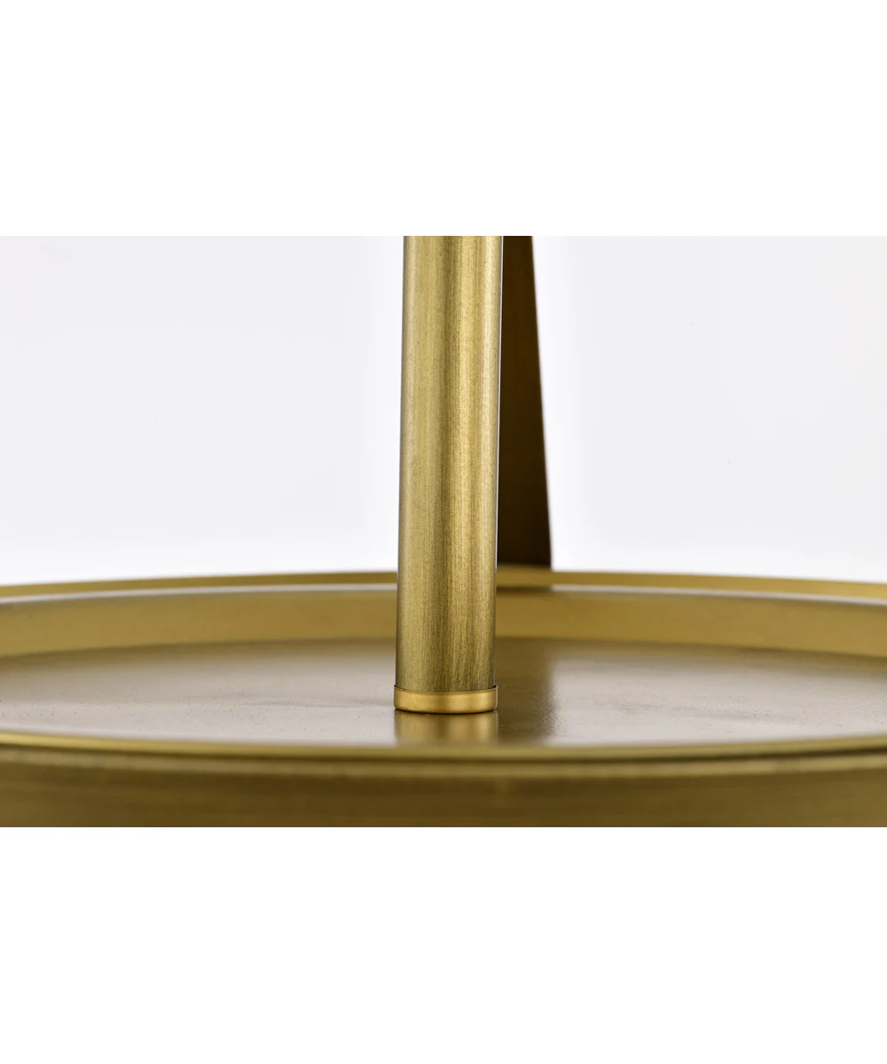 Rowen 3-Light Close-to-Ceiling Natural Brass - Image 9