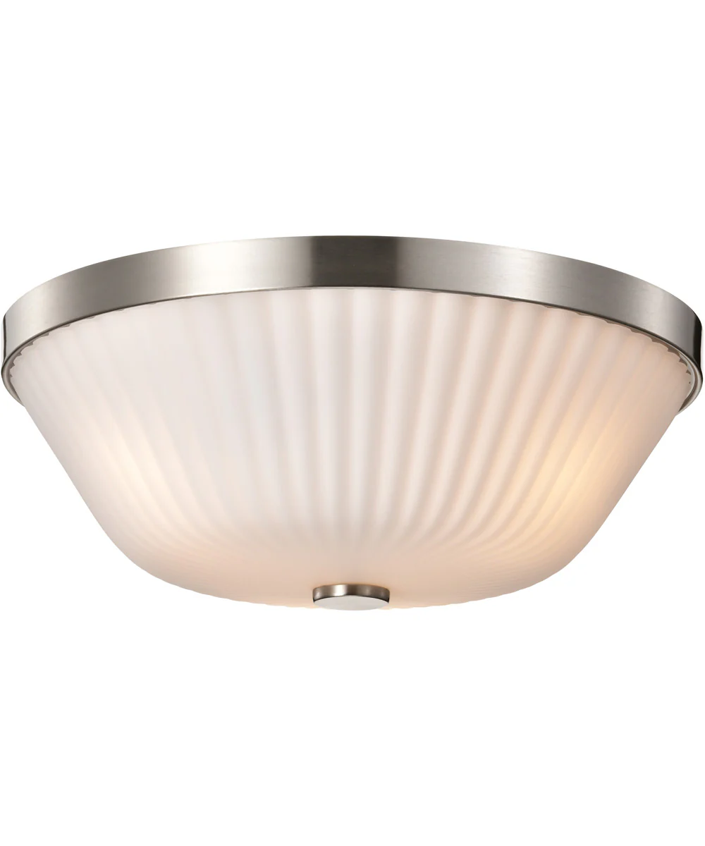 Royale 3-Light Close-to-Ceiling Brushed Nickel - Image 6