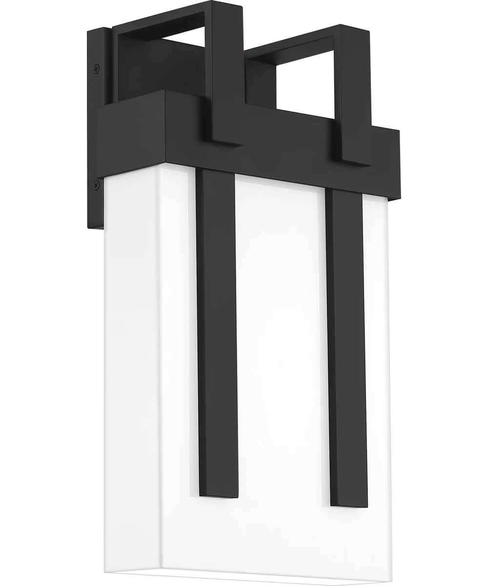 Ruben Large Outdoor Wall Light Coastal Armour Aluminum Matte Black - Image 2