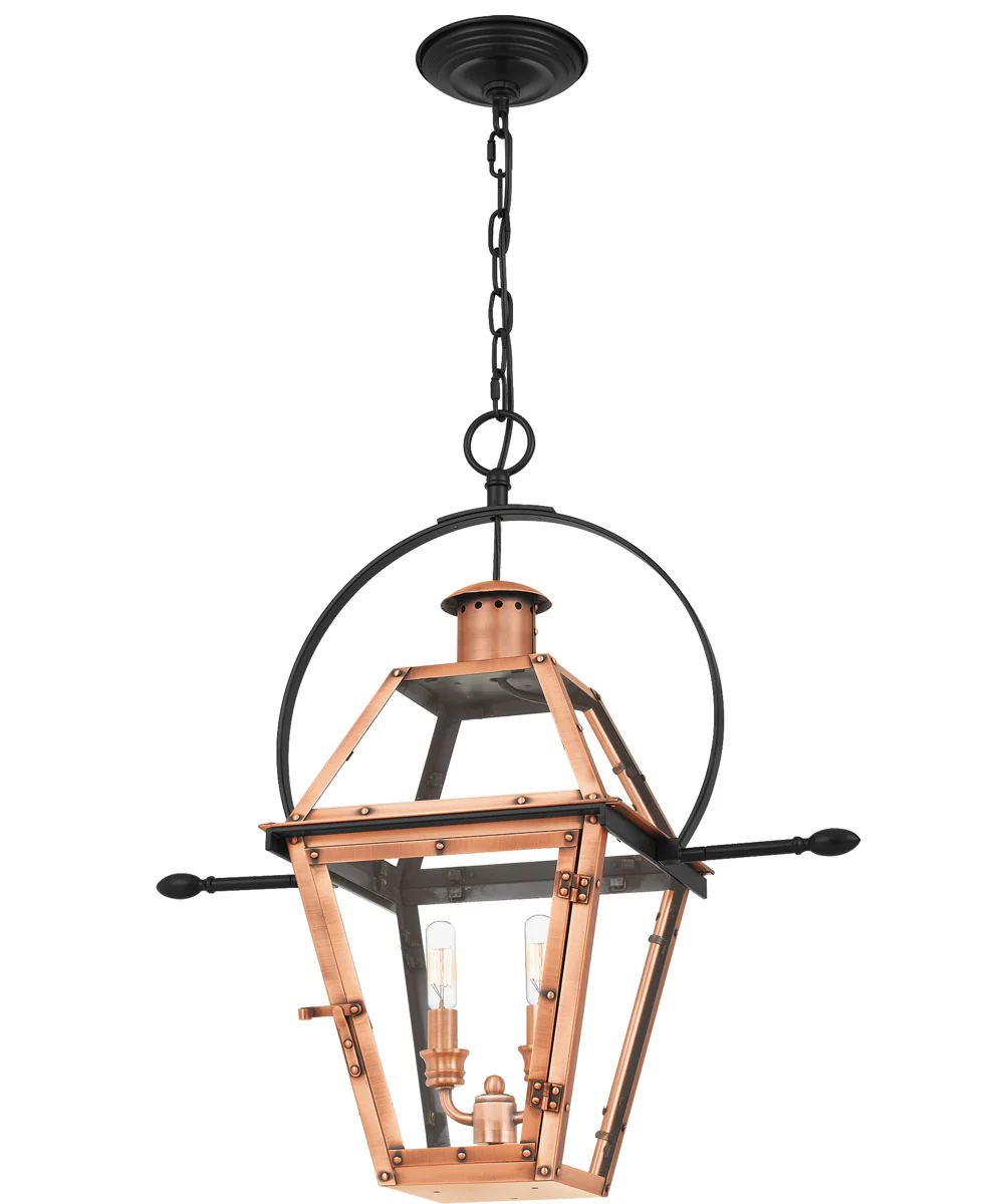 Rue De Royal 2-light Pendant Aged Copper - Image 4