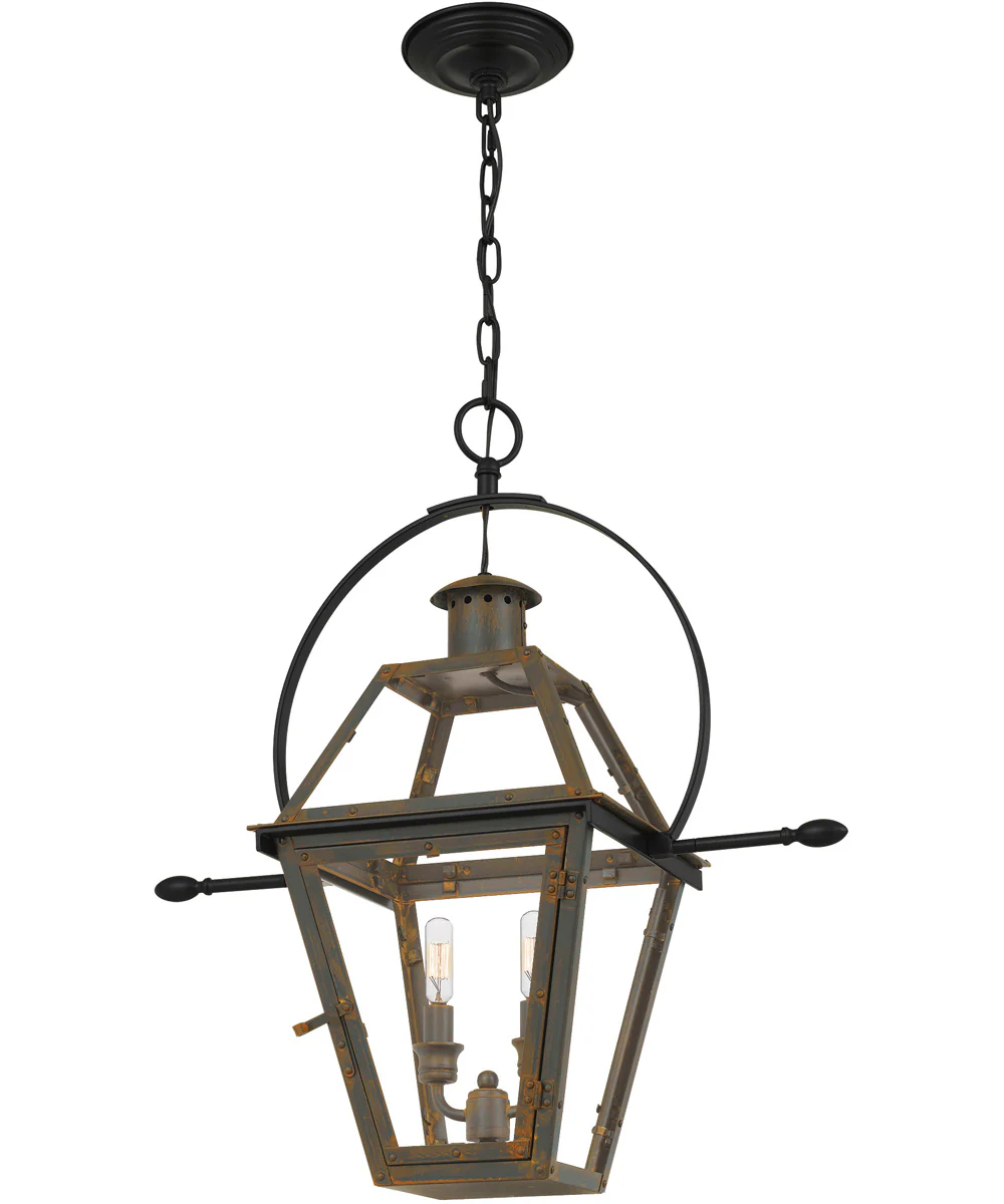 Rue De Royal 2-light Pendant Industrial Bronze - Image 4