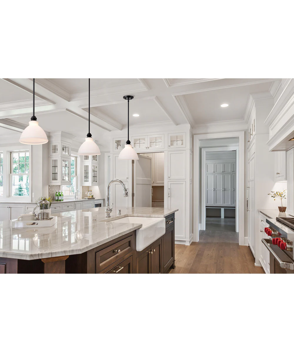 Russel 1-Light Pendant Matte Black - Image 2