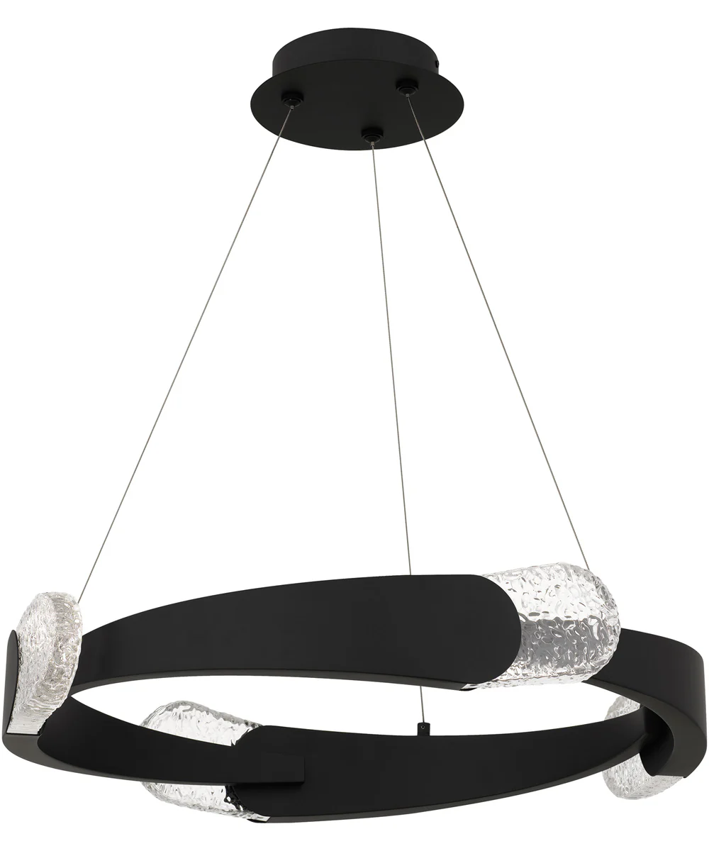 Saffron Large Pendant Matte Black - Image 2