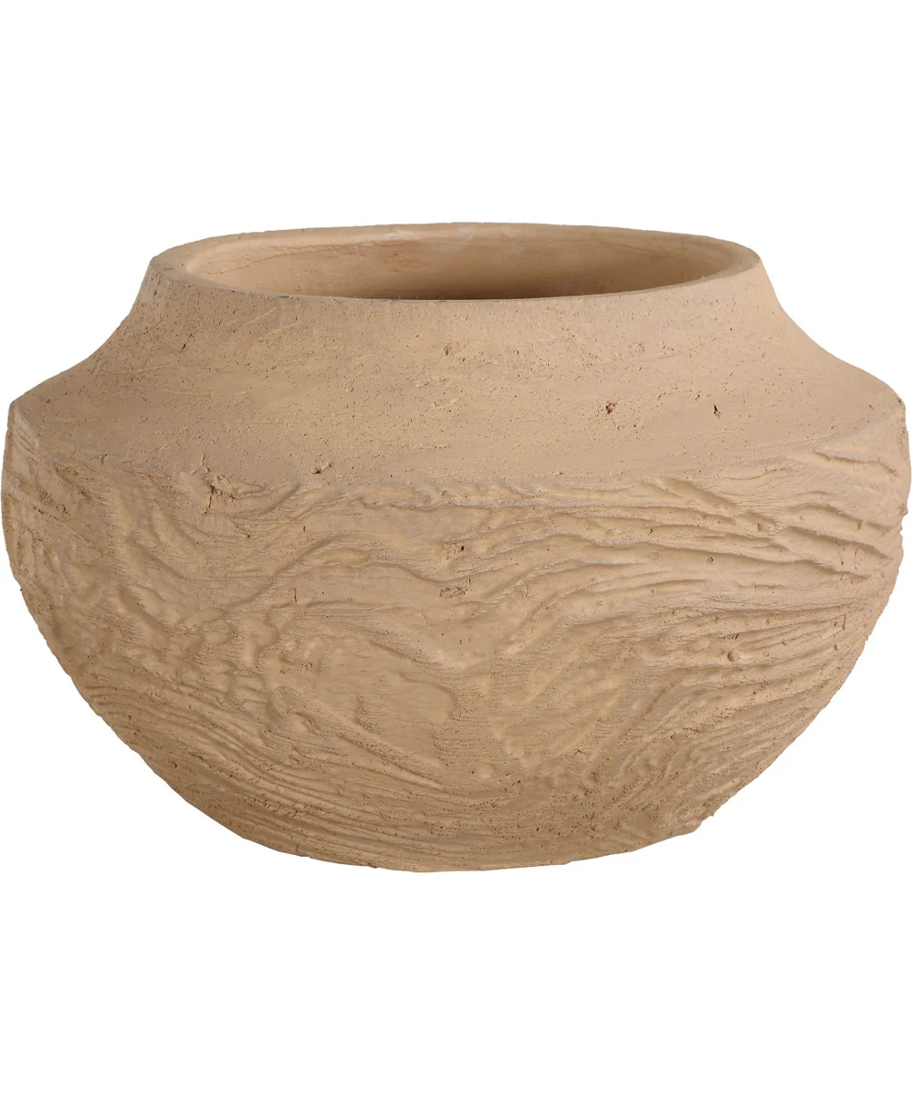 Sandstone Flow Small Terracotta Vase - Image 4