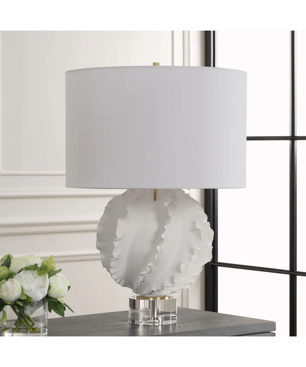 Saylor White Table Lamp - Image 3