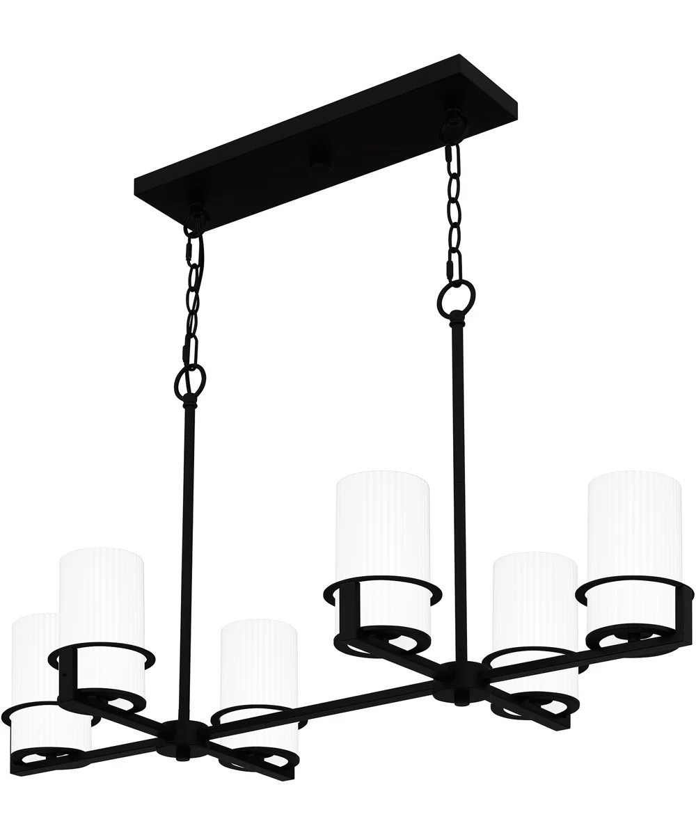 Seymour Medium 6-light Island Light Matte Black - Image 4