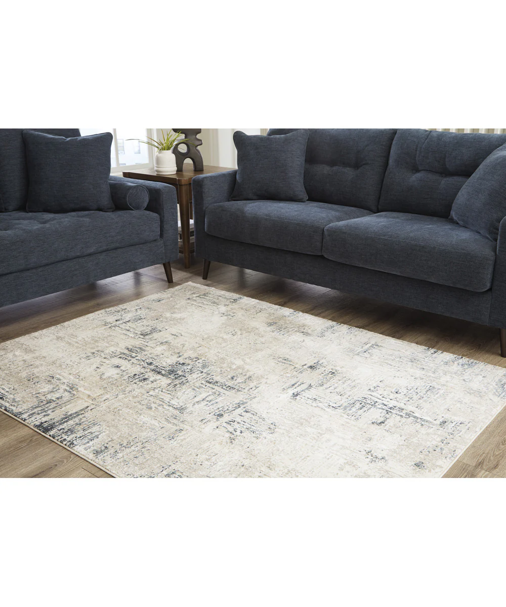 Gentor Medium Rug Blue/Ivory - Image 2