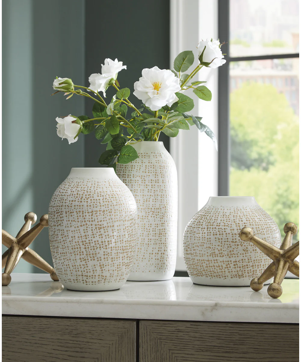 Vinburn Accessory Set Set of 5 White/Gold - Image 2