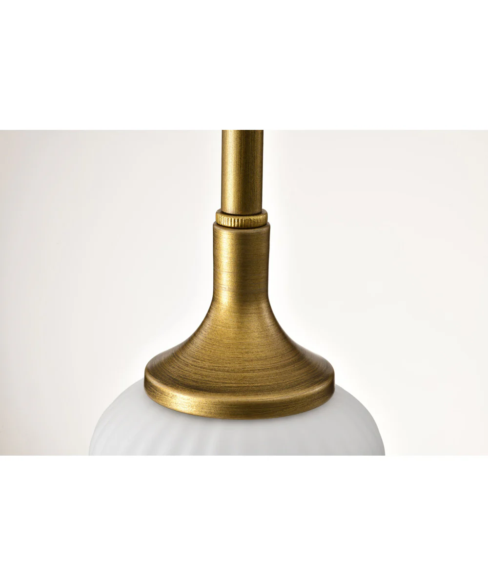 Solara 1-Light Pendant Natural Brass - Image 9