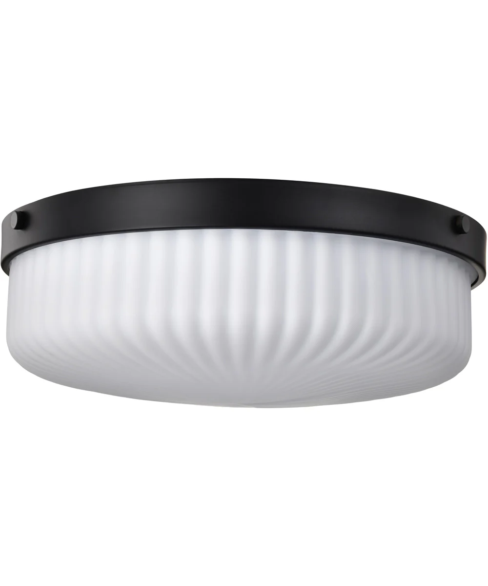 Solara 3-Light Close-to-Ceiling Matte Black - Image 3