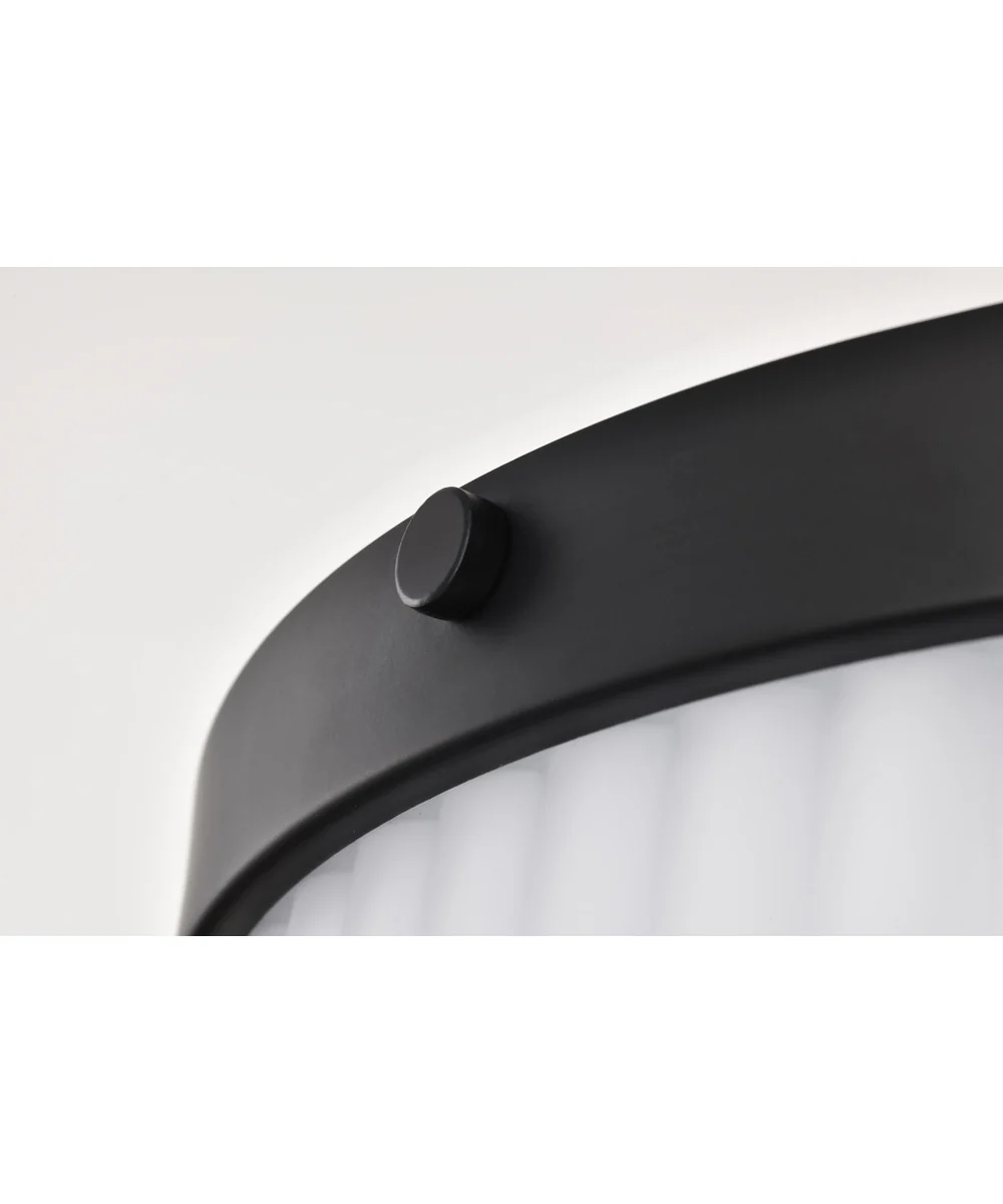 Solara 3-Light Close-to-Ceiling Matte Black - Image 7