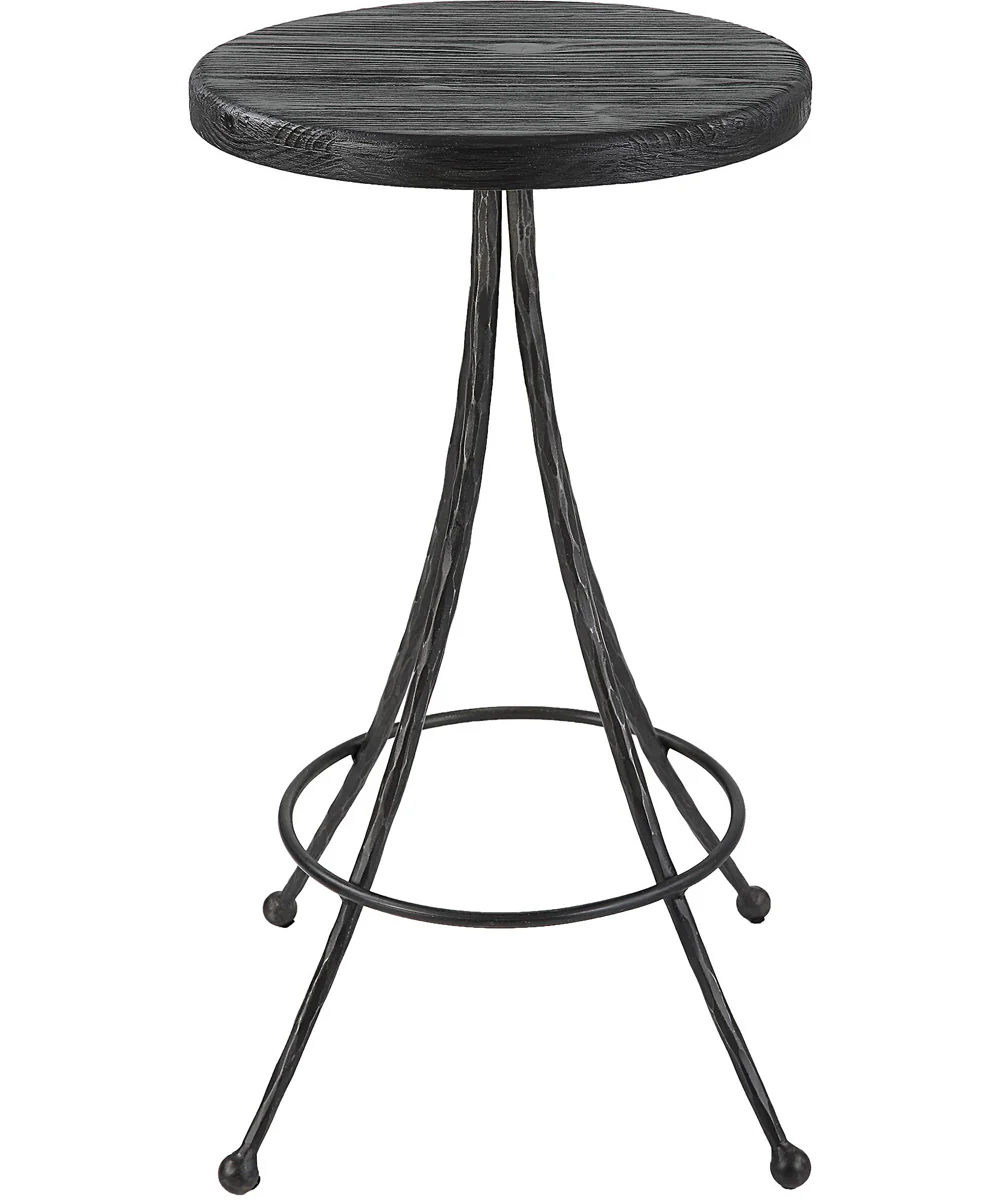 Sona Black Counter Stool - Image 4