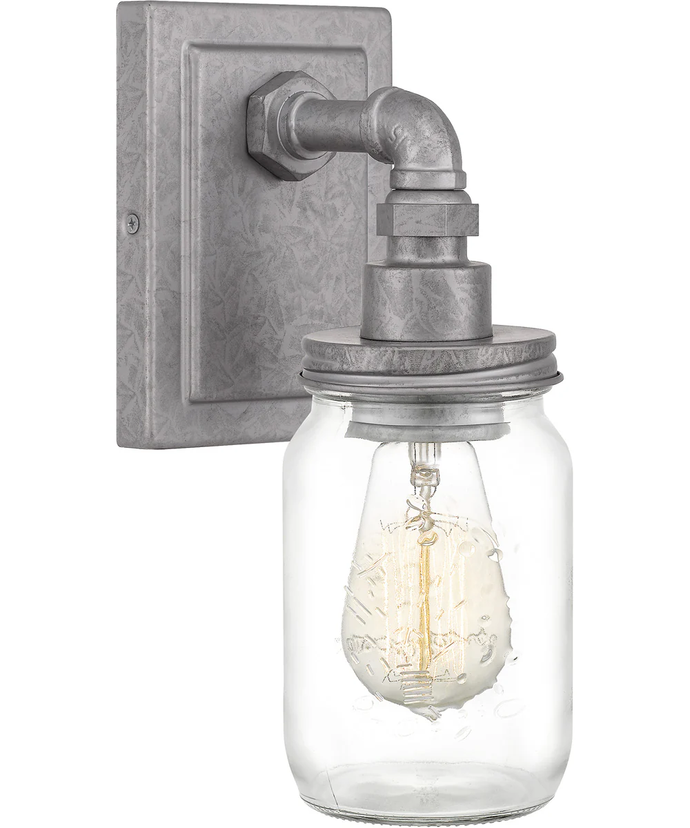Squire Small 1-light Wall Sconce Galvanized - Image 4