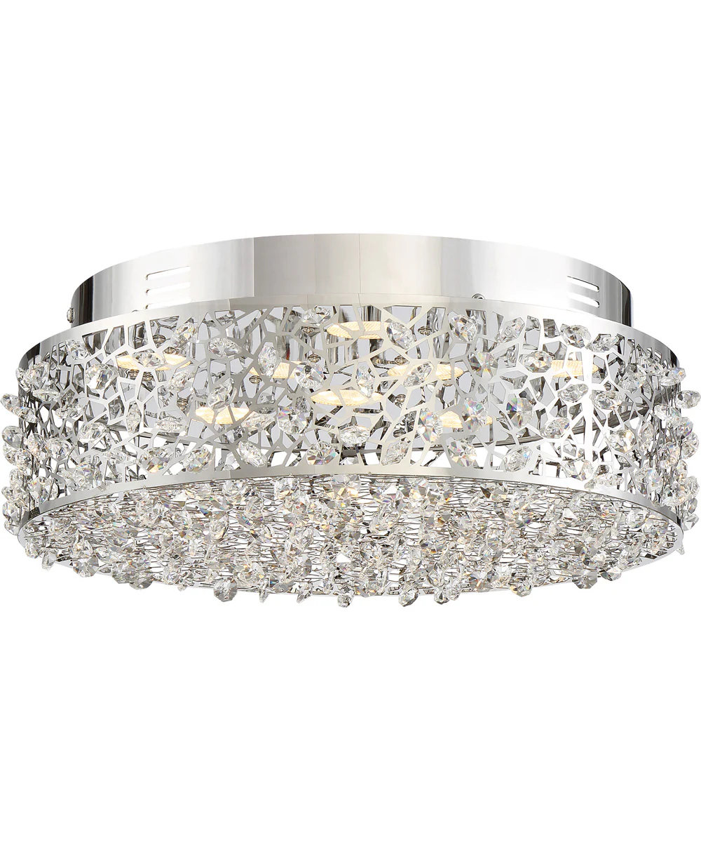 Starlet Medium Flush Mount Polished Chrome - Image 2