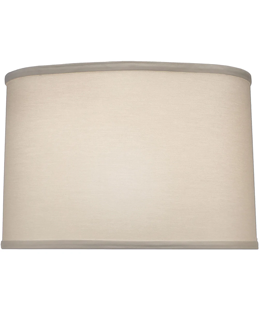 14x15x10 Ivory Shadow Drum Hardback Lampshade