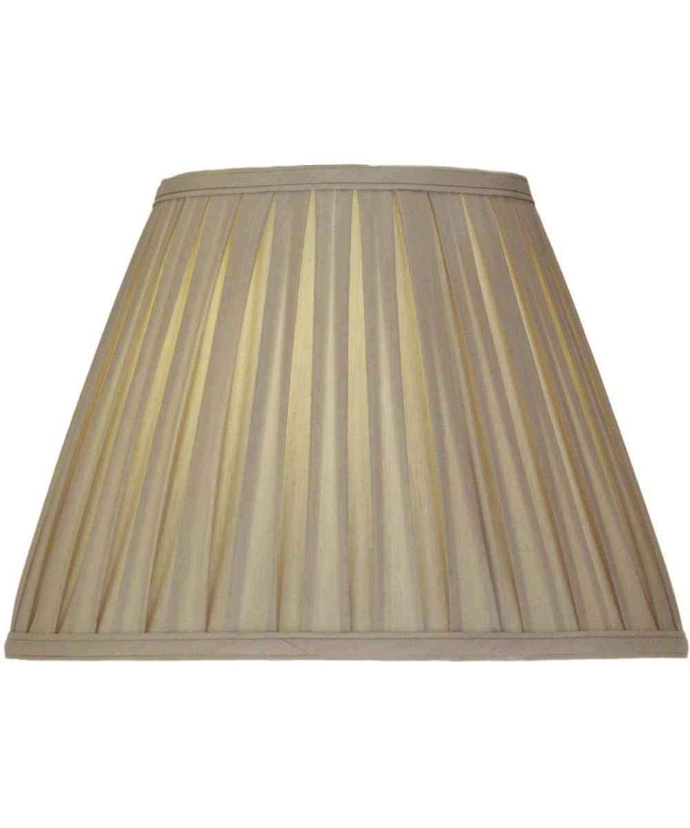 8x15x11 Croissant Box Pleat Silksheen Empire Softback Lampshade