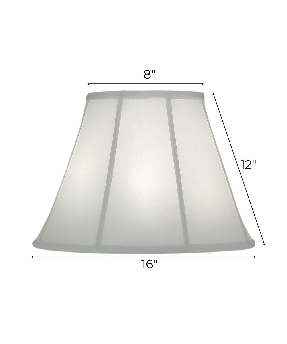 8x16x12 Ivory Shadow Empire Softback Lampshade - Image 3