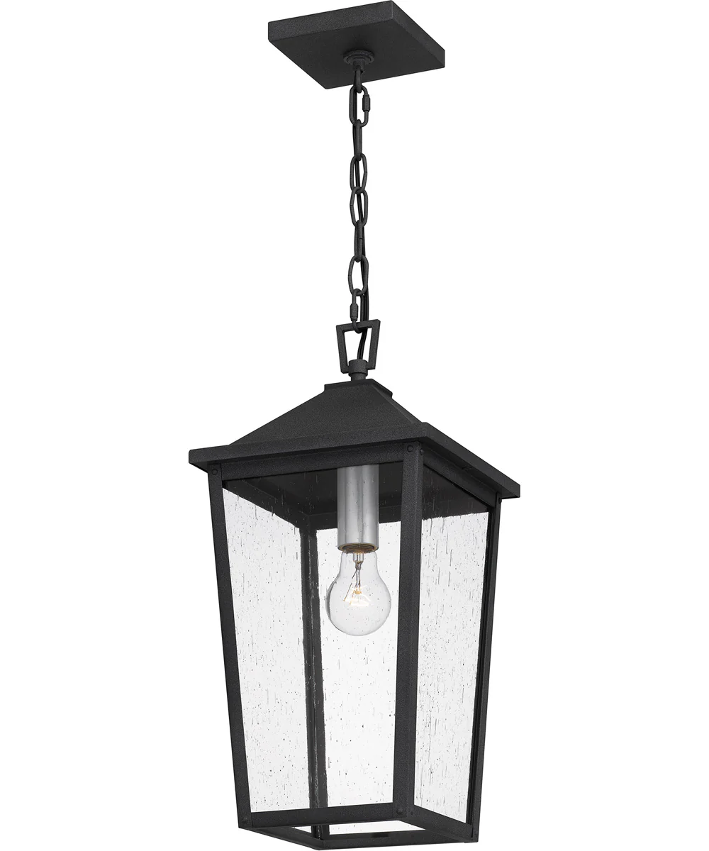 Stoneleigh 1-light Mini Pendant Coastal Armour Aluminum Mottled Black - Image 5