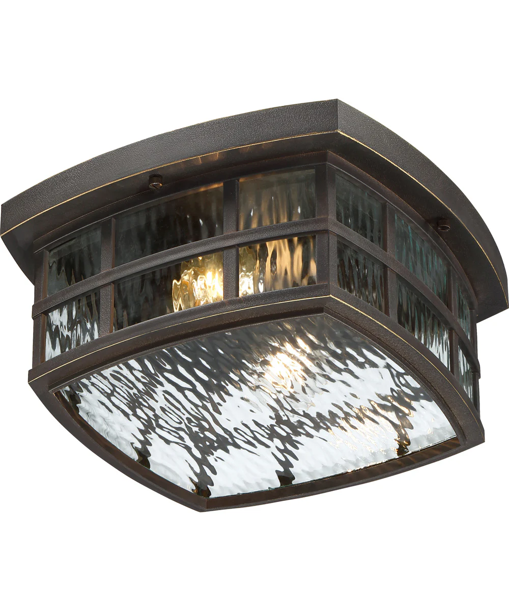 Stonington Medium 2-light Outdoor Ceiling Light  Coastal Armour Palladian Bronze - Image 5
