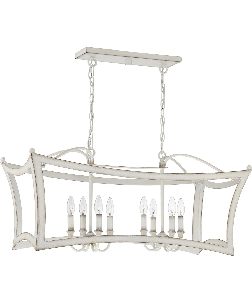 Summerford 8-light Island Light Antique White - Image 3