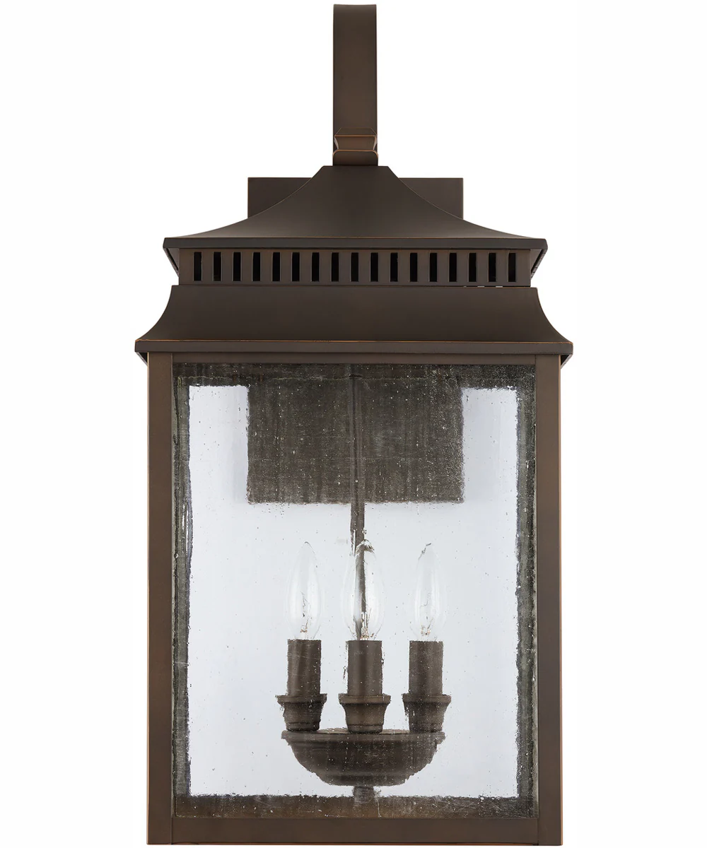 Sutter Creek 4-Light Outdoor Wall-Lantern Rain or Shine - Oiled Bronze