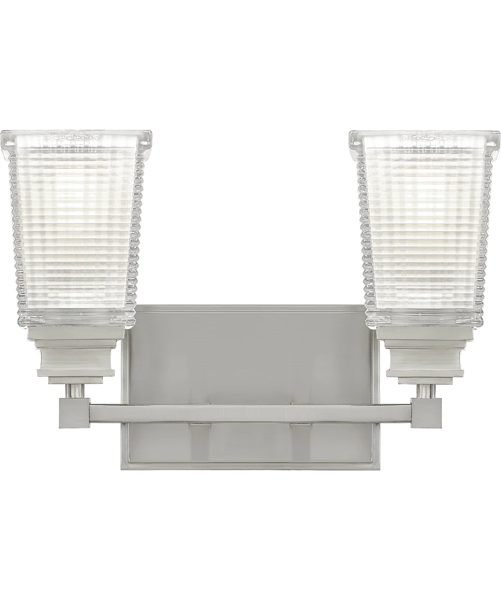 Sylvanus Medium 2-light Bath Light Brushed Nickel - Image 2